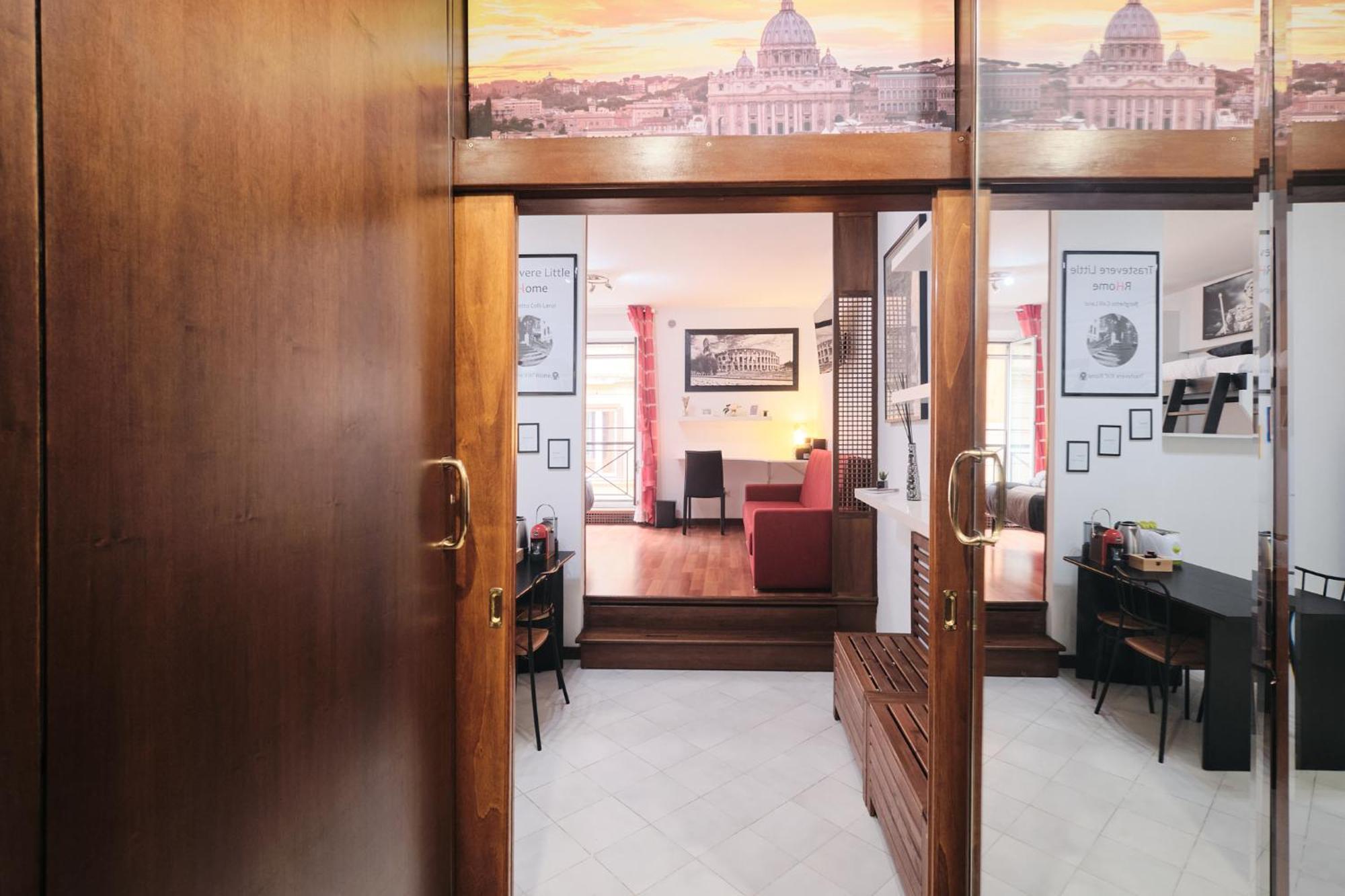 Trastevere- Flat Con Giardino, Ac, Wi-Fi & Netflix Roma Exterior foto